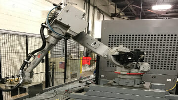 Motorman robot palletizer