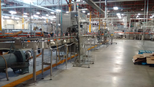 Wet Bottle Filling Line